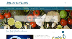 Desktop Screenshot of easylowcarbsnacks.com