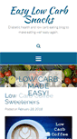 Mobile Screenshot of easylowcarbsnacks.com